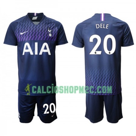 Tottenham Hotspur DELE 20 Bambino Maglia Trasferta 2019/2020 Manica Corta (+ Pantaloncini)